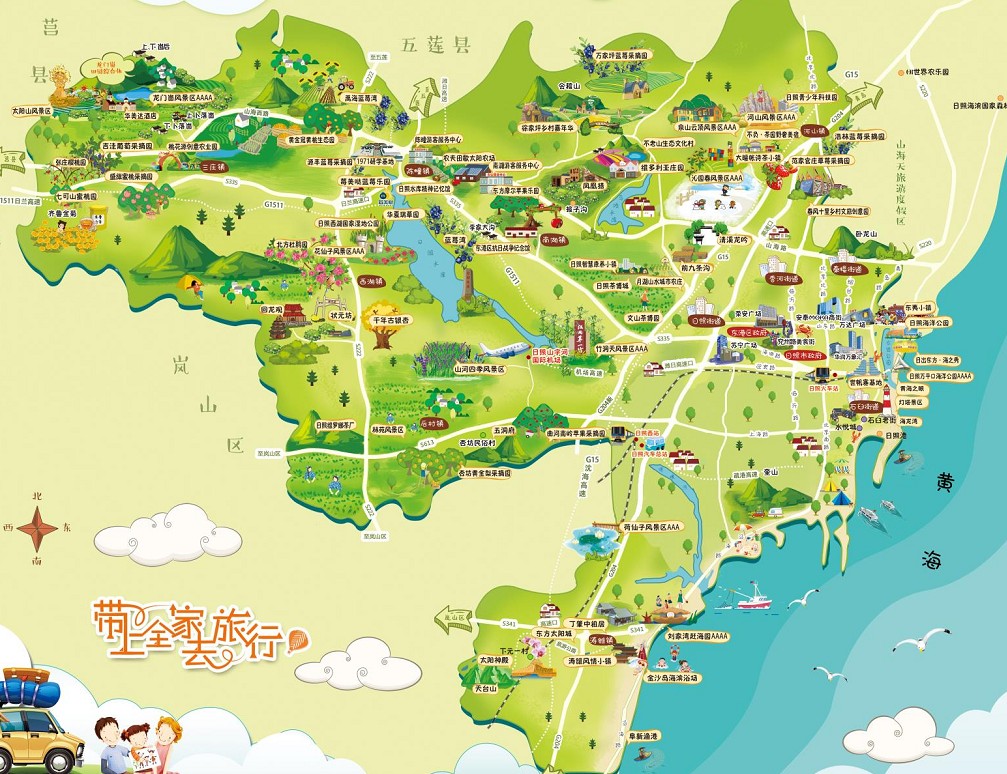 澄海景区使用手绘地图给景区能带来什么好处？